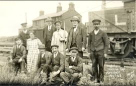 Railway at Ingleby Incline, group (D. Champion arcv)